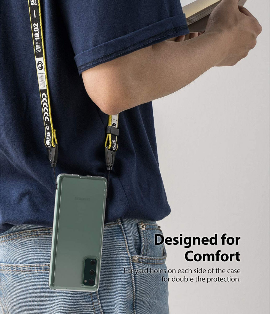 Ringke Fusion Samsung Galaxy S20 FE Hoesje Matte Transparant afbeelding 10