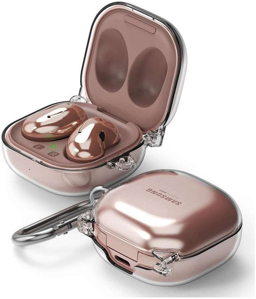 Ringke Samsung Buds (FE / Pro / 2 / 2 Pro / Live) Hoesje Transparant afbeelding 1