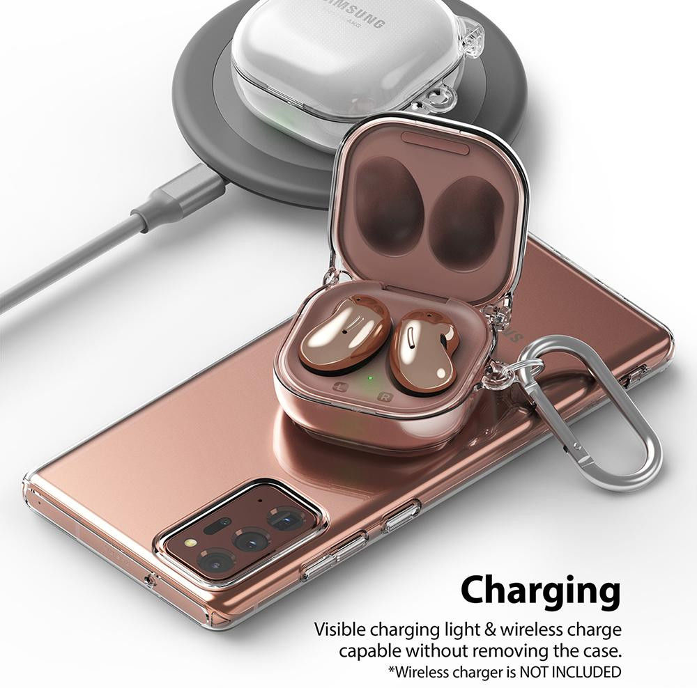 Ringke Samsung Buds (FE / Pro / 2 / 2 Pro / Live) Hoesje Transparant afbeelding 6