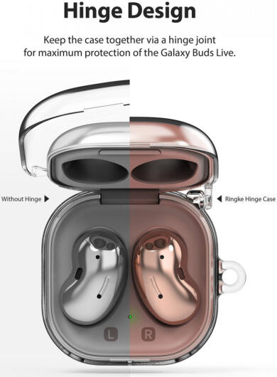 Ringke Samsung Buds (FE / Pro / 2 / 2 Pro / Live) Hoesje Transparant afbeelding 11