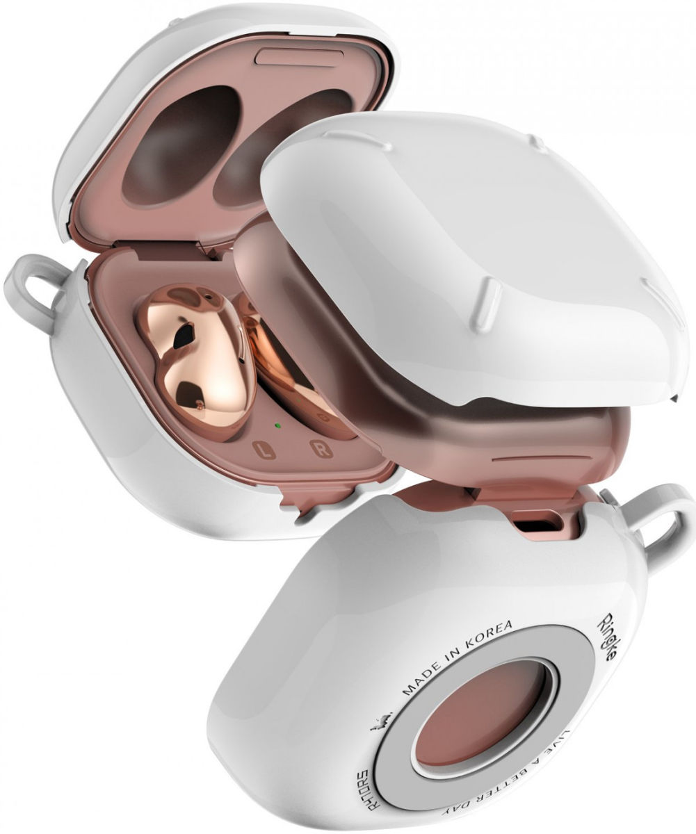 Ringke Slim X Samsung Galaxy Buds Live/Pro/Buds 2 Hoesje Wit afbeelding 17