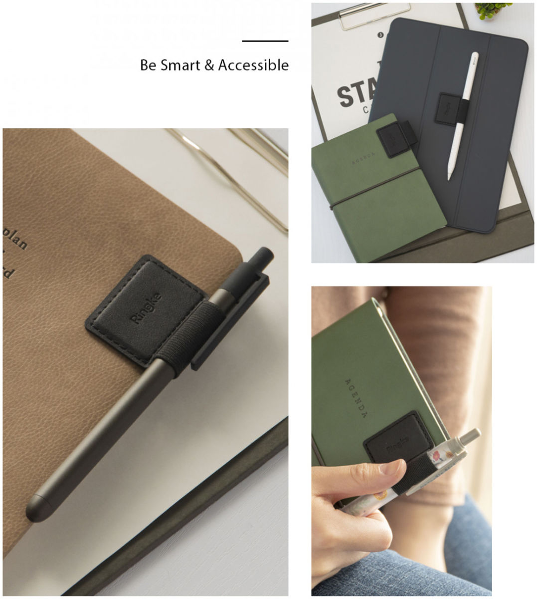 Ringke Pennen Houder voor Tablet - iPad (2 Pack) afbeelding 9