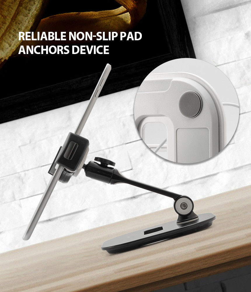 Ringke Universele 360° Verstelbare Bureau Houder voor Tablets Wit afbeelding 8