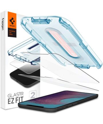 Spigen EZ Fit Glas.tR Apple iPhone 12 Pro Max Screenprotector (2-Pack) Screen Protectors