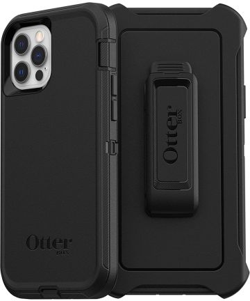OtterBox Defender Apple iPhone 12 / 12 Pro Hoesje Zwart Hoesjes