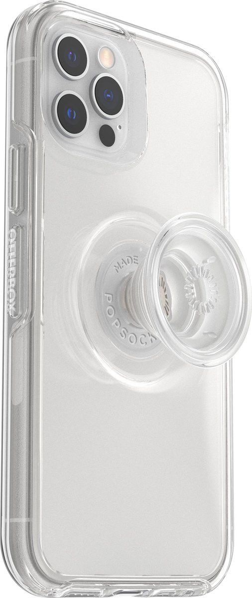 OtterBox Otter + Pop Symmetry iPhone 12/12 Pro Hoesje Transparant afbeelding 2