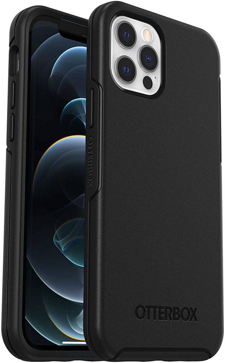 OtterBox Symmetry Apple iPhone 12 / 12 Pro Hoesje Zwart afbeelding 1