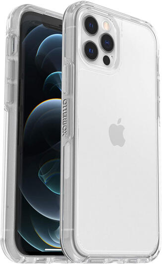 OtterBox Symmetry Apple iPhone 12 / 12 Pro Hoesje Transparant afbeelding 1