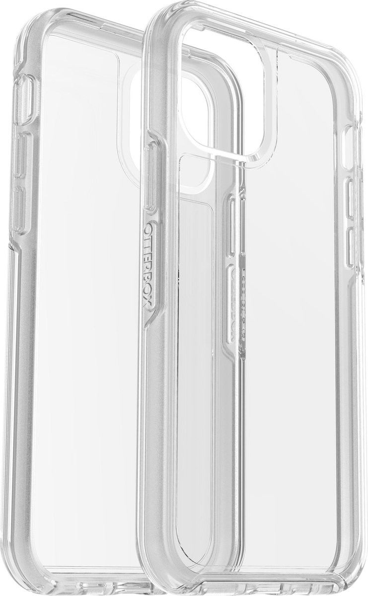 OtterBox Symmetry iPhone 12 / 12 Pro Hoesje + Alpha Glass Transparant afbeelding 11