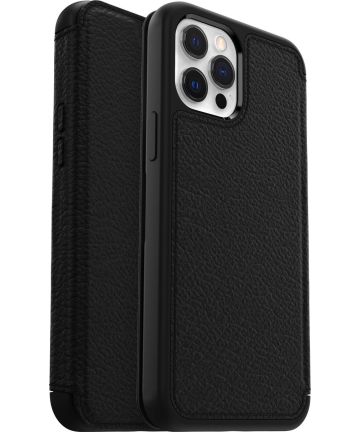 OtterBox Strada Apple iPhone 12 Pro Max Hoesje Book Case Black Hoesjes