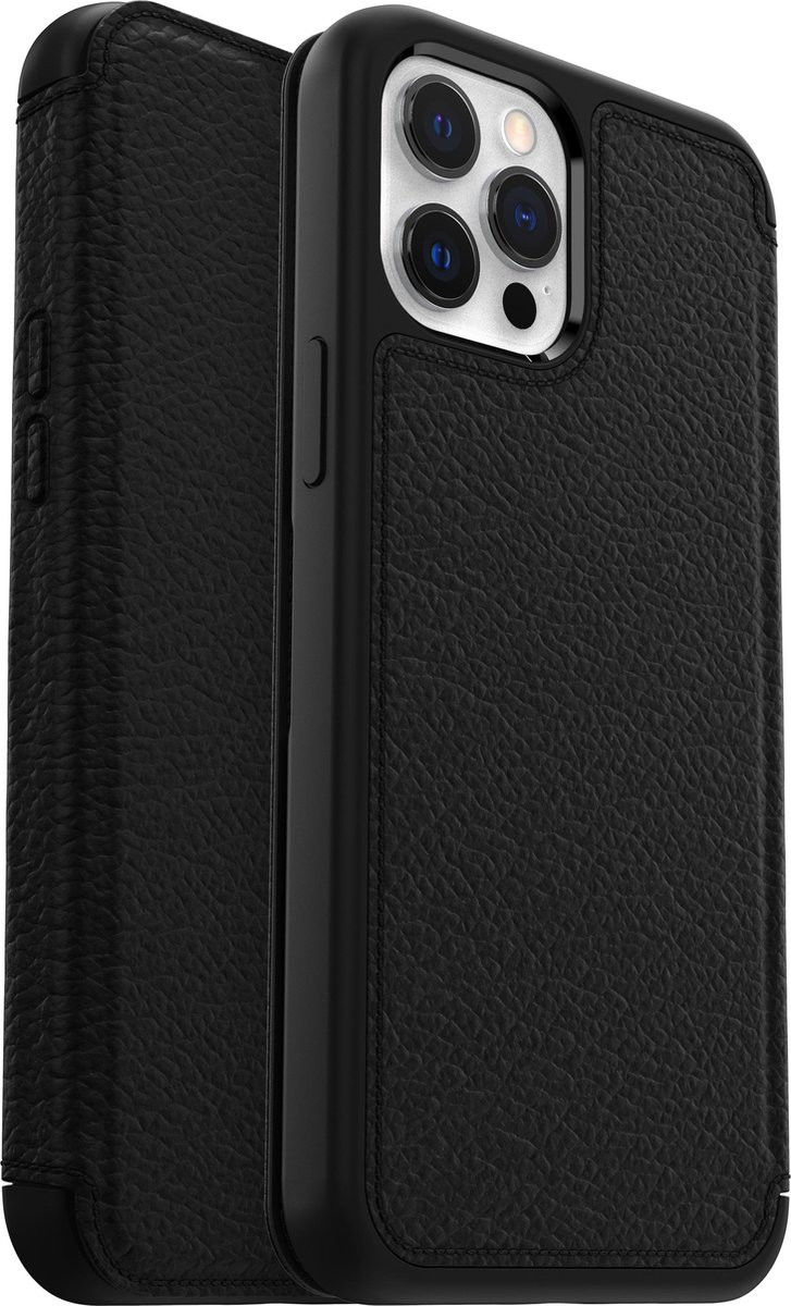 OtterBox Strada Apple iPhone 12 Pro Max Hoesje Book Case Black afbeelding 1
