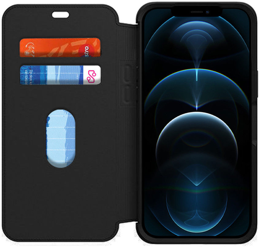 OtterBox Strada Apple iPhone 12 Pro Max Hoesje Book Case Black afbeelding 2