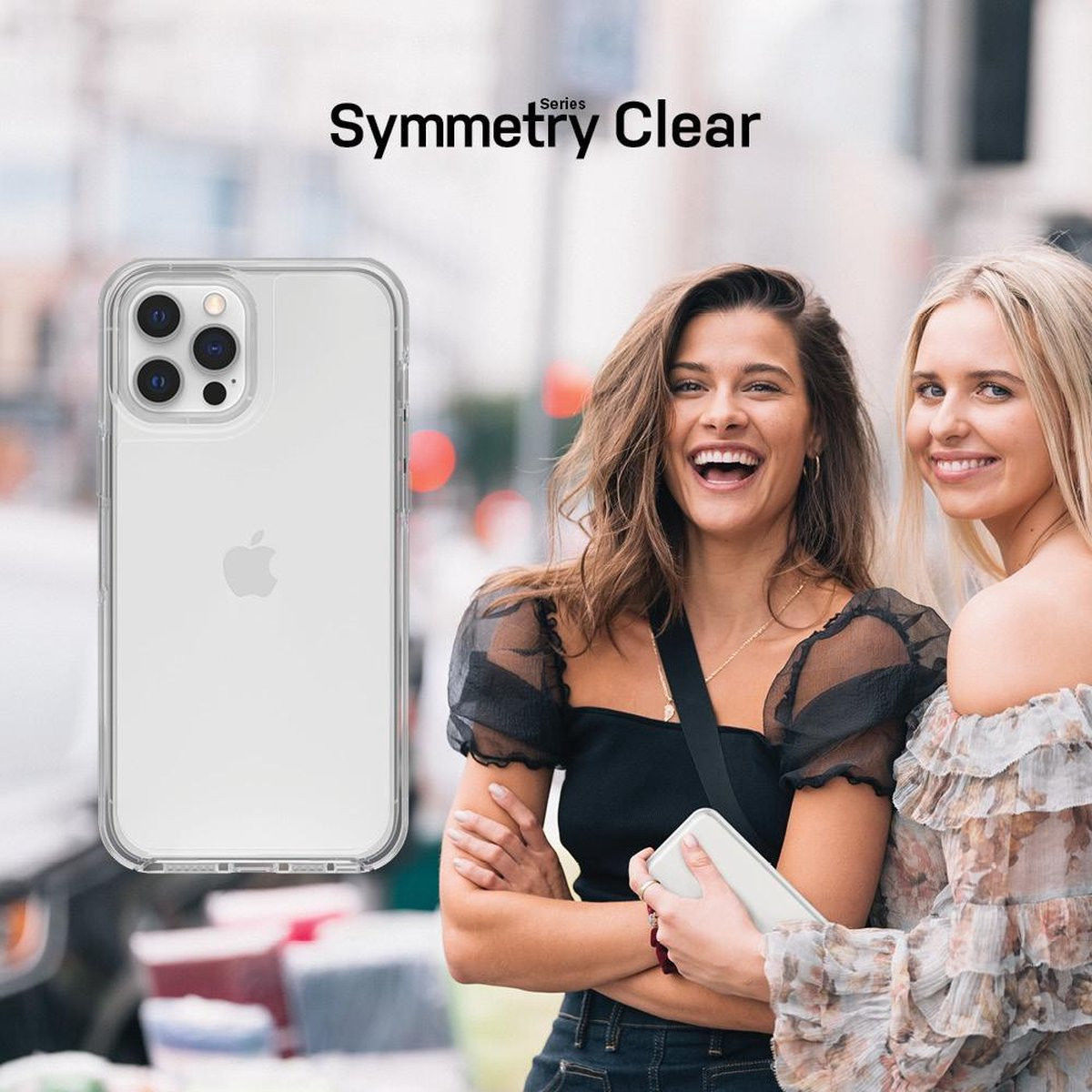 OtterBox Symmetry Series iPhone 12 Pro Max Hoesje Transparant afbeelding 5