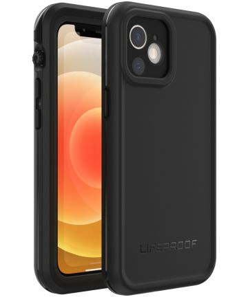 Lifeproof Frē Apple iPhone 12 Mini Hoesje Waterdicht Zwart Hoesjes