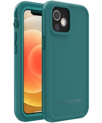 Lifeproof Frē Apple iPhone 12 Mini Hoesje Waterdicht Blauw Hoesjes
