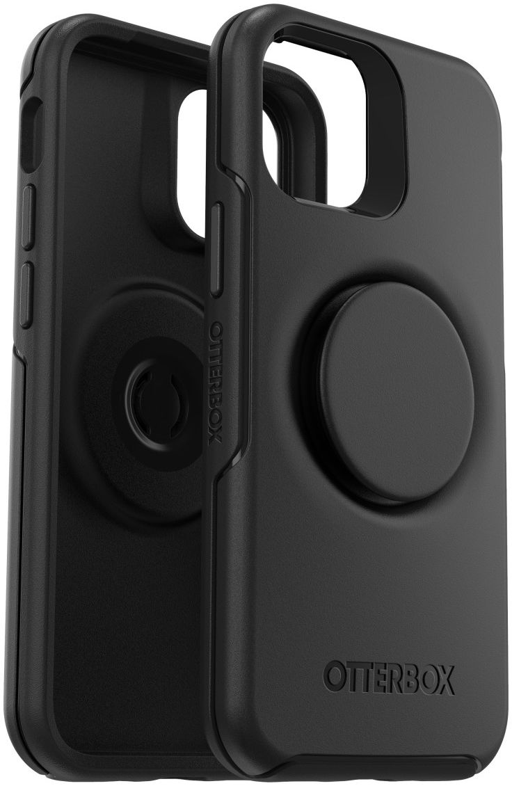 OtterBox Otter + Pop Symmetry iPhone 12 Mini Hoesje Zwart afbeelding 5