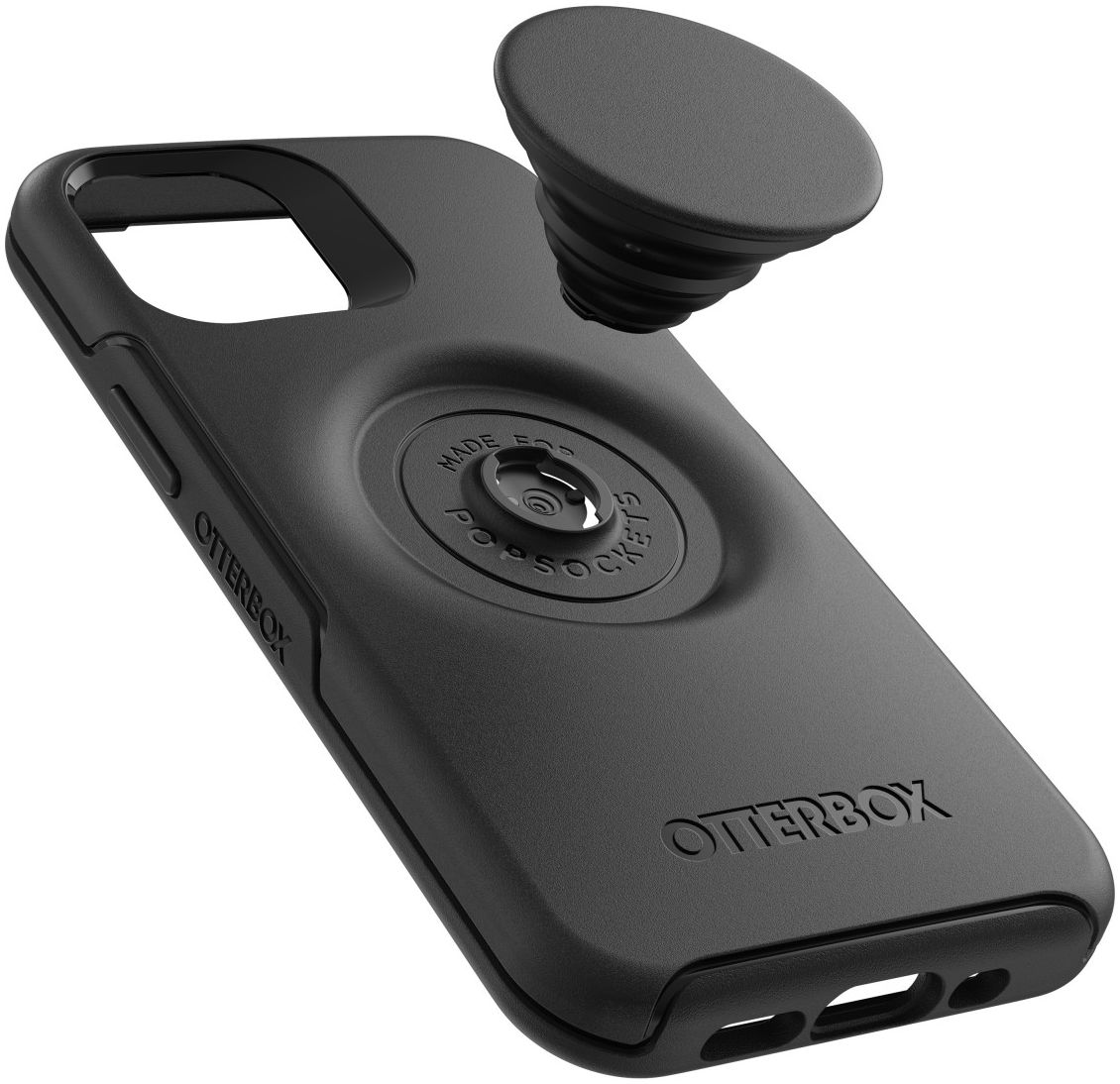 OtterBox Otter + Pop Symmetry iPhone 12 Mini Hoesje Zwart afbeelding 6