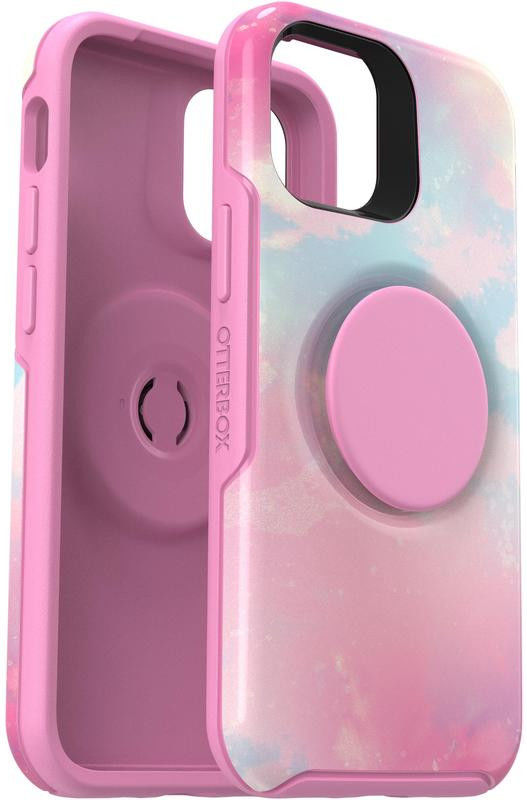 OtterBox Otter + Pop Symmetry iPhone 12 Mini Hoesje Roze afbeelding 4