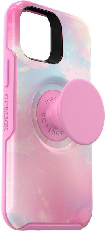 OtterBox Otter + Pop Symmetry iPhone 12 Mini Hoesje Roze afbeelding 2