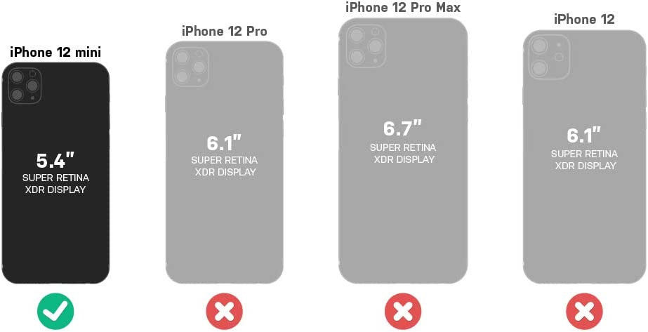 Otterbox Symmetry Series Apple iPhone 12 Mini Hoesje Grijs afbeelding 3