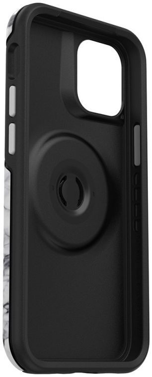 Otter + Pop Symmetry Series iPhone 12/12 Pro Hoesje Wit Marmer afbeelding 12