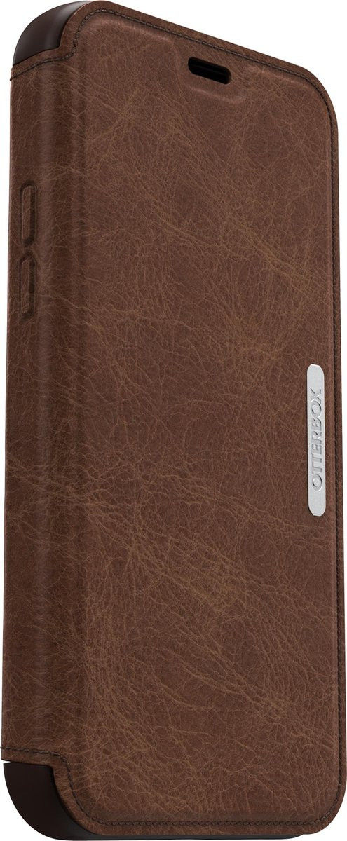 OtterBox Strada iPhone 12 / 12 Pro Hoesje Book Case Bruin afbeelding 11