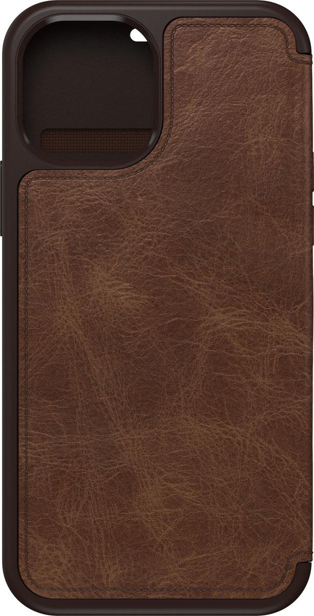 OtterBox Strada iPhone 12 / 12 Pro Hoesje Book Case Bruin afbeelding 13