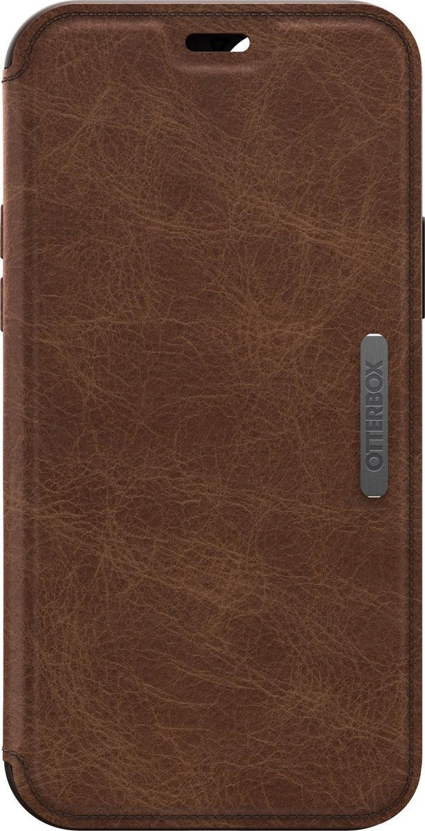 OtterBox Strada iPhone 12 / 12 Pro Hoesje Book Case Bruin afbeelding 14