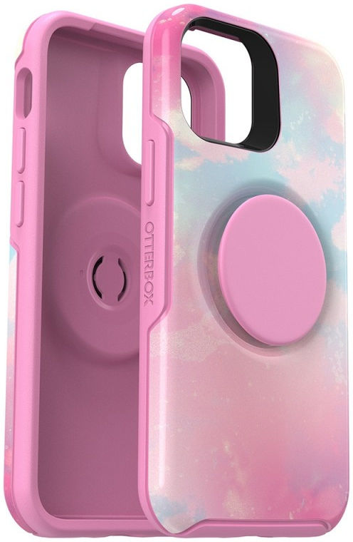 Otter + Pop Symmetry Series iPhone 12 Pro Max Hoesje Roze afbeelding 5