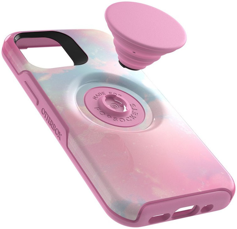 Otter + Pop Symmetry Series iPhone 12 Pro Max Hoesje Roze afbeelding 7