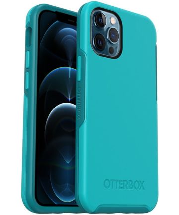 OtterBox Symmetry Series iPhone 12 Pro Max Hoesje Blauw Hoesjes