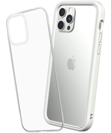 RhinoShield Mod NX Apple iPhone 12 / 12 Pro Hoesje Bumper Wit Hoesjes