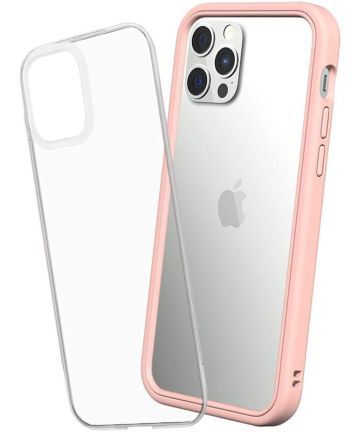 RhinoShield Mod NX Apple iPhone 12 / 12 Pro Hoesje Bumper Roze Hoesjes