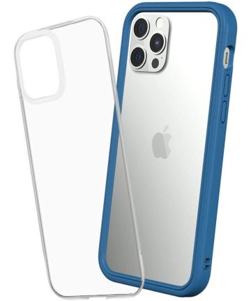 RhinoShield Mod NX Apple iPhone 12 / 12 Pro Hoesje Bumper Blauw Hoesjes