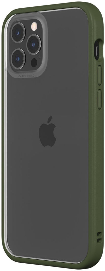 RhinoShield Mod NX Apple iPhone 12 / 12 Pro Hoesje Bumper Groen afbeelding 2