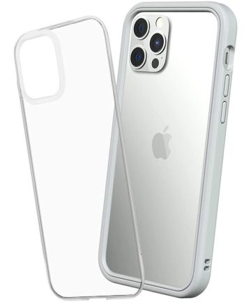 RhinoShield Mod NX Apple iPhone 12 / 12 Pro Hoesje Bumper Grijs Hoesjes