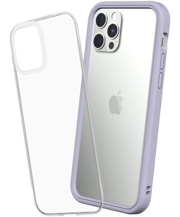 RhinoShield Mod NX Apple iPhone 12 / 12 Pro Hoesje Bumper Lavender Hoesjes