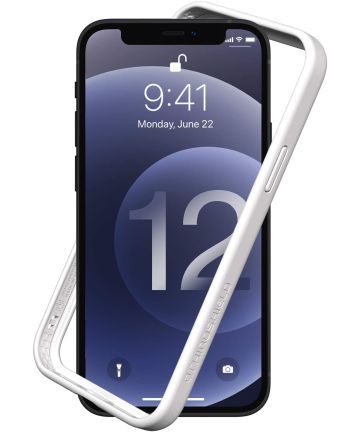 RhinoShield CrashGuard NX Apple iPhone 12 / 12 Pro Hoesje Bumper Wit Hoesjes