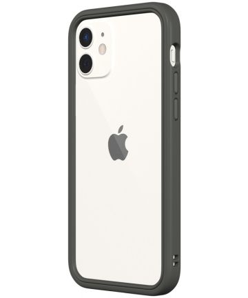 RhinoShield CrashGuard NX Apple iPhone 12 / 12 Pro Hoesje Bumper Grijs Hoesjes