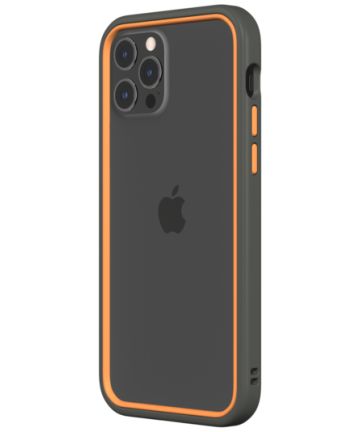 RhinoShield CrashGuard NX iPhone 12 / 12 Pro Bumper Hoesje Oranje Hoesjes