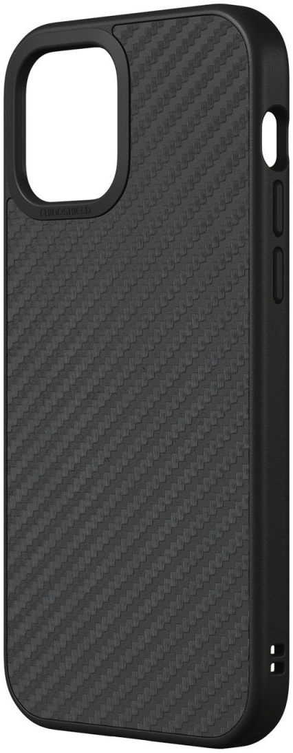 RhinoShield SolidSuit Apple iPhone 12 / 12 Pro Hoesje Carbon Fiber afbeelding 9