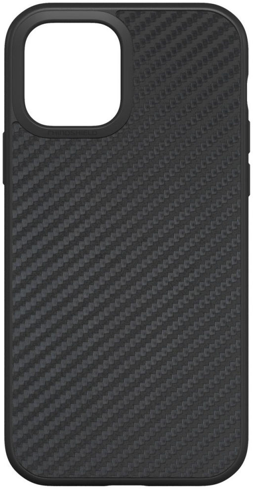 RhinoShield SolidSuit Apple iPhone 12 / 12 Pro Hoesje Carbon Fiber afbeelding 4