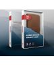 Rosso Deluxe OnePlus 8T Hoesje Echt Leer Book Case Bruin