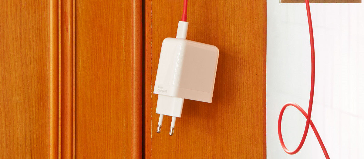 Originele OnePlus Warp Charge 65W USB-C Snel Lader Wit afbeelding 4
