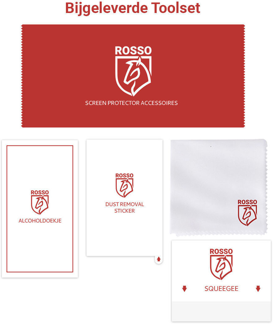 Rosso Apple iPhone 12 Pro Ultra Clear Screen Protector Duo Pack afbeelding 4