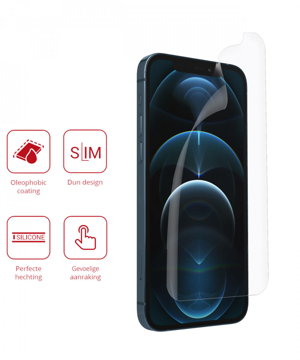 Rosso Apple iPhone 12 Pro Ultra Clear Screen Protector Duo Pack afbeelding 2