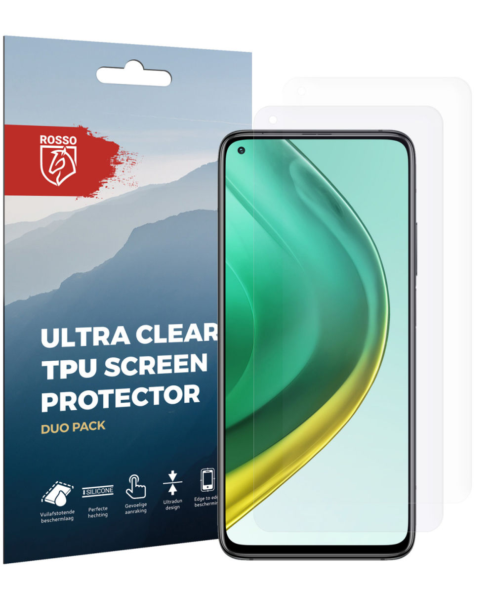 Rosso Xiaomi Mi 10T / Mi 10T Pro Ultra Clear Screen Protector Duo Pack afbeelding 10
