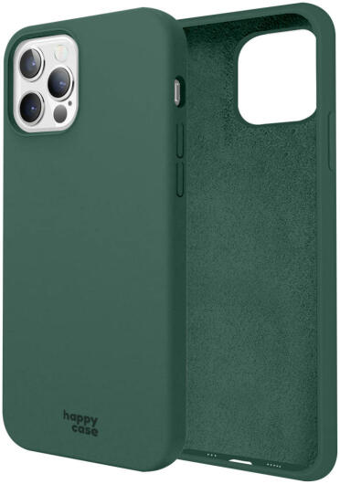 HappyCase Apple iPhone 12 Pro Hoesje Siliconen Back Cover Groen afbeelding 8