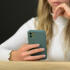 HappyCase Apple iPhone 12 Pro Hoesje Siliconen Back Cover Groen afbeelding 4