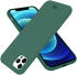 HappyCase Apple iPhone 12 Pro Hoesje Siliconen Back Cover Groen afbeelding 2
